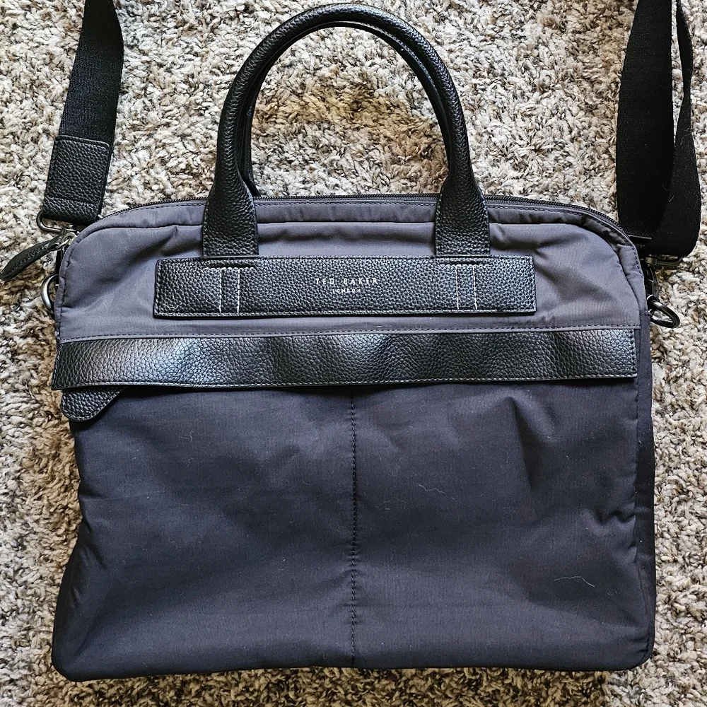 Ted‎ Baker black laptop bag